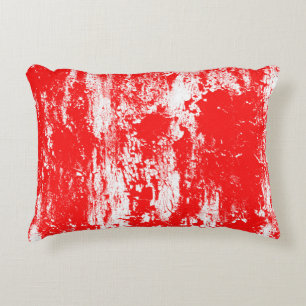 Art abstract grunge illustration ink brush effect accent pillow
