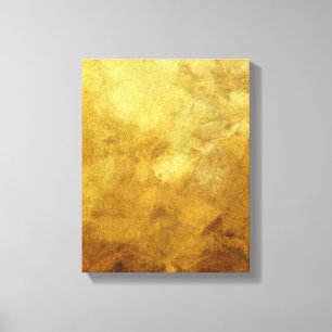 art abstract painted background in golden colour canvas print