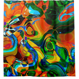 art abstract vibrant colourful background, seamles