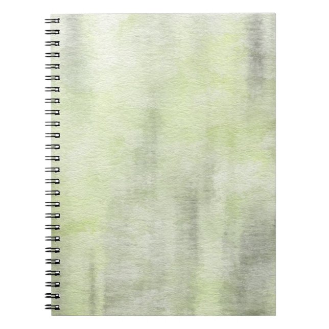 art abstract watercolor background on paper 10 notebook (Front)