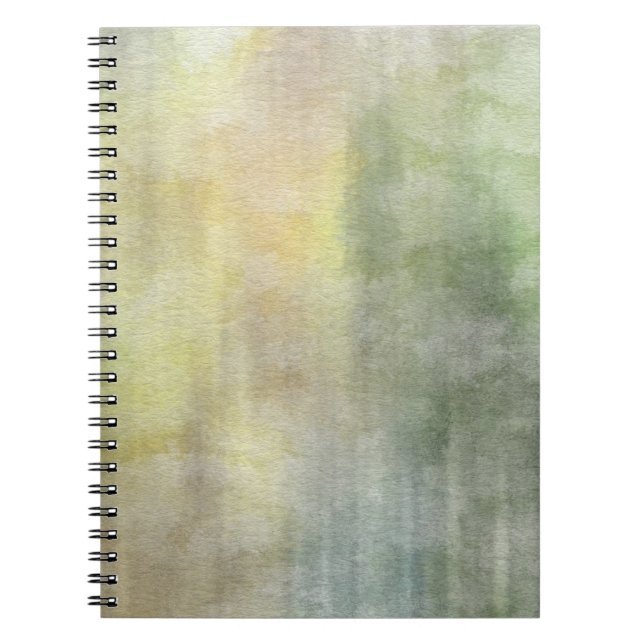 art abstract watercolor background on paper 2 notebook (Front)