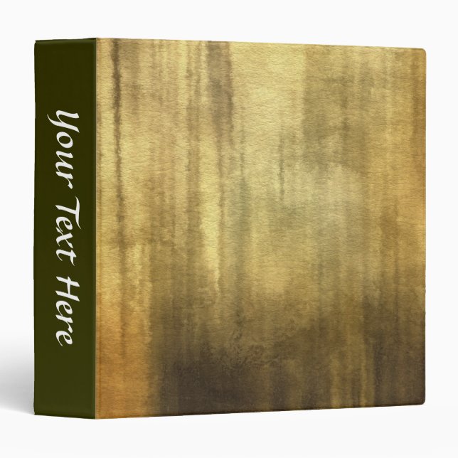 art abstract watercolor background on paper 3 binder (Front/Spine)