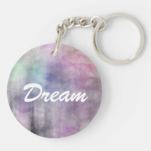 art abstract watercolor background on paper 5 keychain
