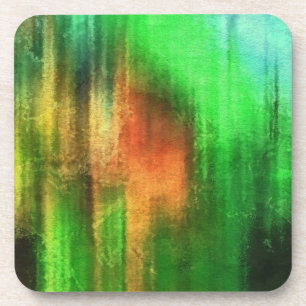 art abstract watercolor background on paper coaster