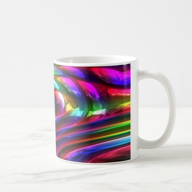 Art Abstrait 14 Mug (Droite)