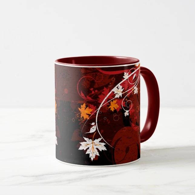 Art Abstrait 47 Mug (Devant droit)