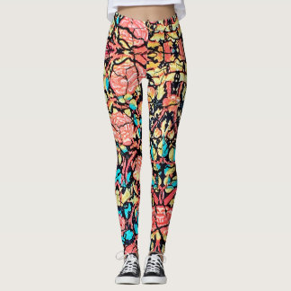 Art Abstrait 802 Leggings