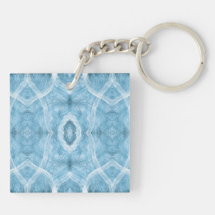 Art abstrait aquarelle bleu Push