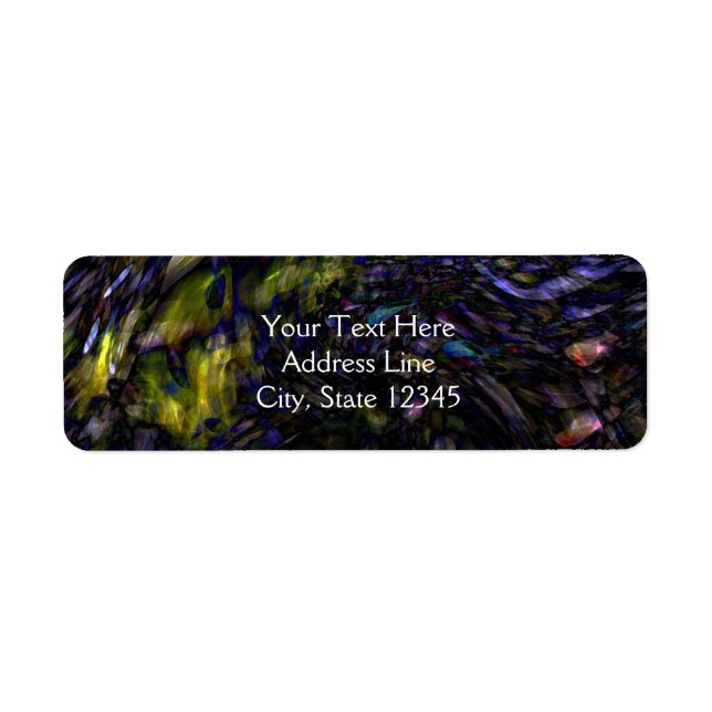 Art Abstrait Couleur moderne éclaboussure Artistiq (Devant)