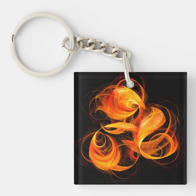 Art Abstrait Fireball (Devant)