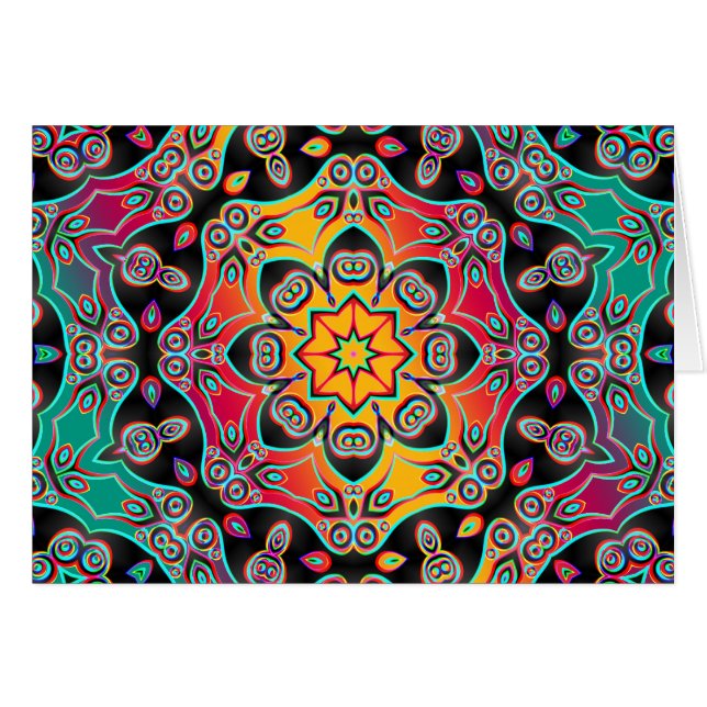 ART Abstrait - Kaleidoscope 16 (Devant horizontal)