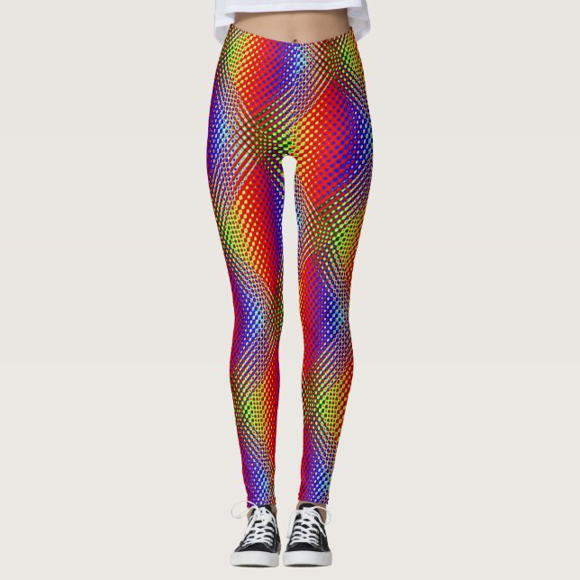 Art Abstrait Leggings 121 (Devant)