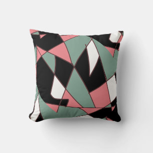 Art Abstrait Peinture D'Un Coussin Coussin Type