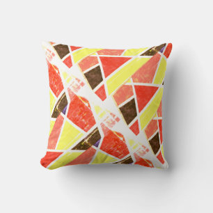 Art Abstrait Peinture D'Un Coussin Coussin Type