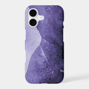 Art abstrait violet