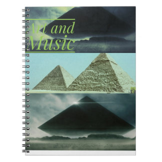 Art and Music notebook