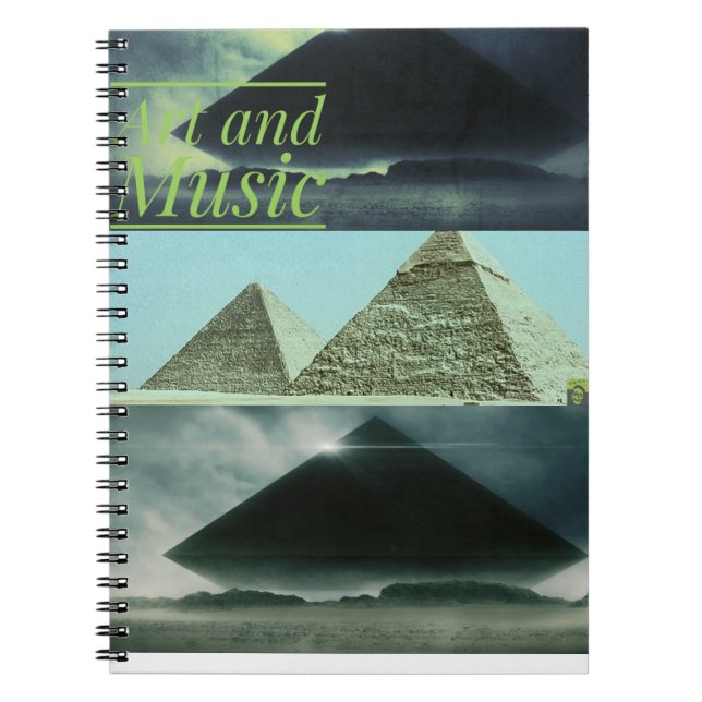 Art and Music notebook (Front)