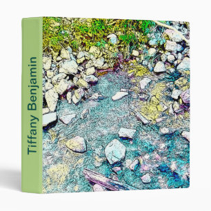 Art and Nature Rocks Binder