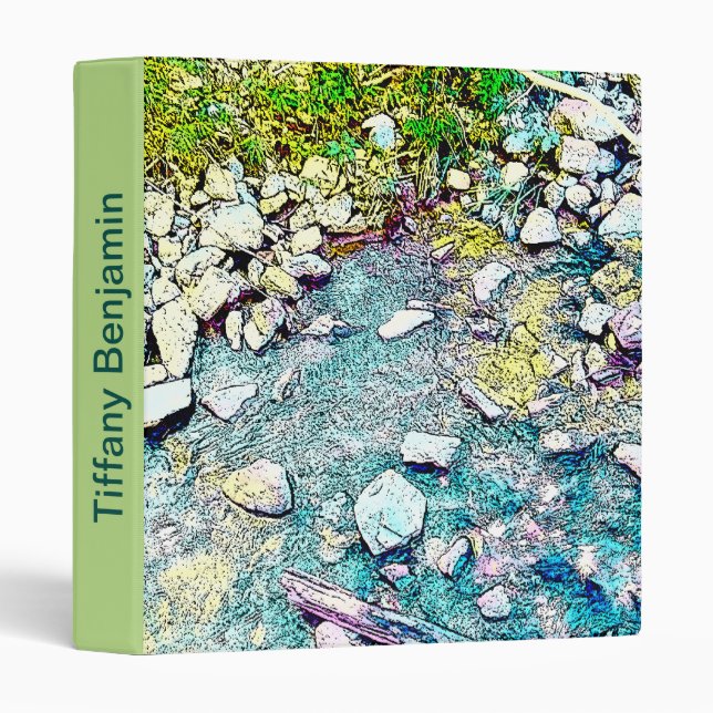 Art and Nature Rocks Binder (Front/Spine)