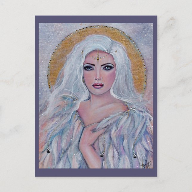 Art Angel par Renee Lavoie Carte de remerciements (Devant)