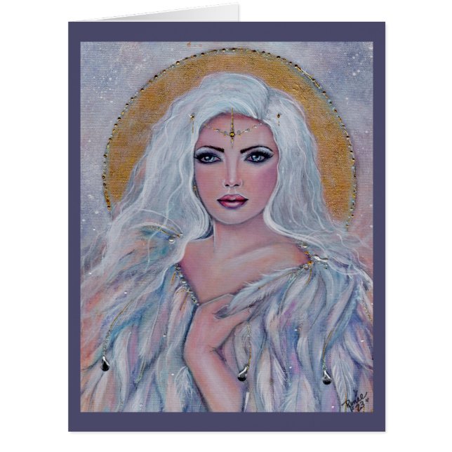 Art Angel par Renee Lavoie Carte de remerciements (Devant)