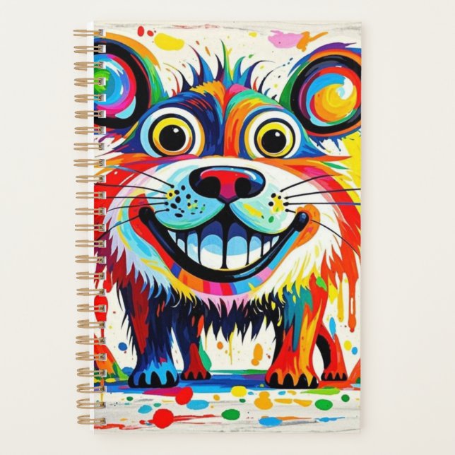 Art animal abstrait coloré (Devant)