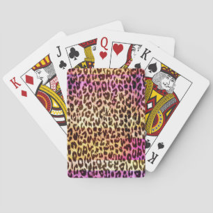 Art animal fur abstract texture 2 playing cards
