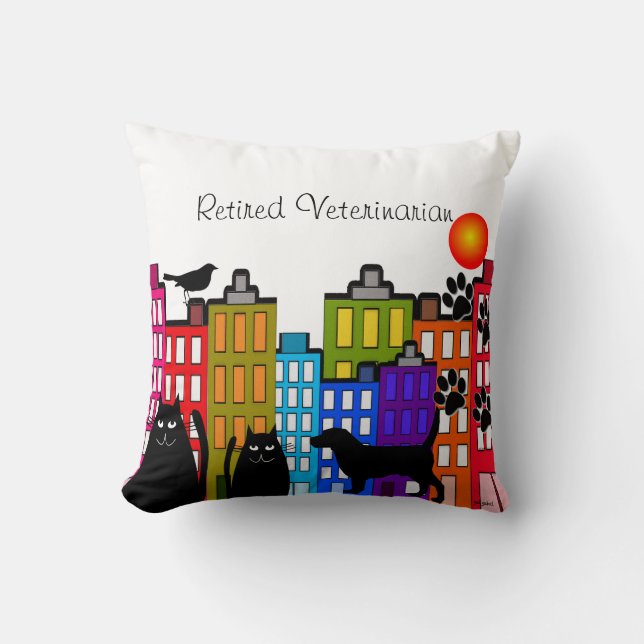 Art animal lunatique retiré de coussin vétérinaire (Recto)