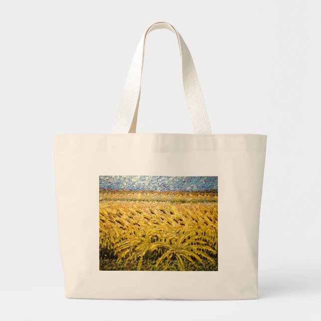 Art Bag! Field Large Tote Bag (Front)