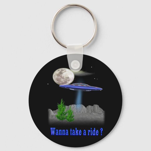Art Bell Keychain (Front)