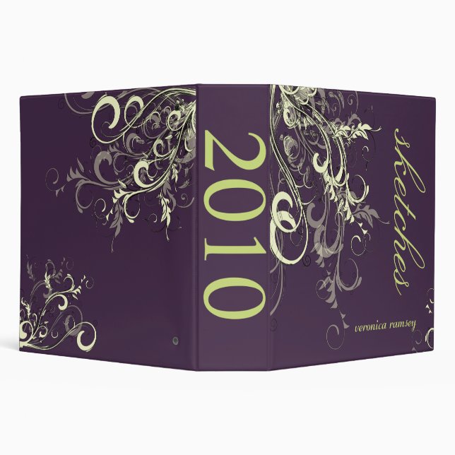 Art binders, artists doodles binders (Background)