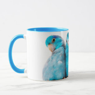 Art bleu Pacifique de tasse de tasse de Parrotlet