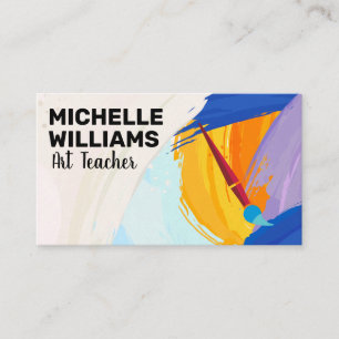 Art Brushes   Creative Background Business Card