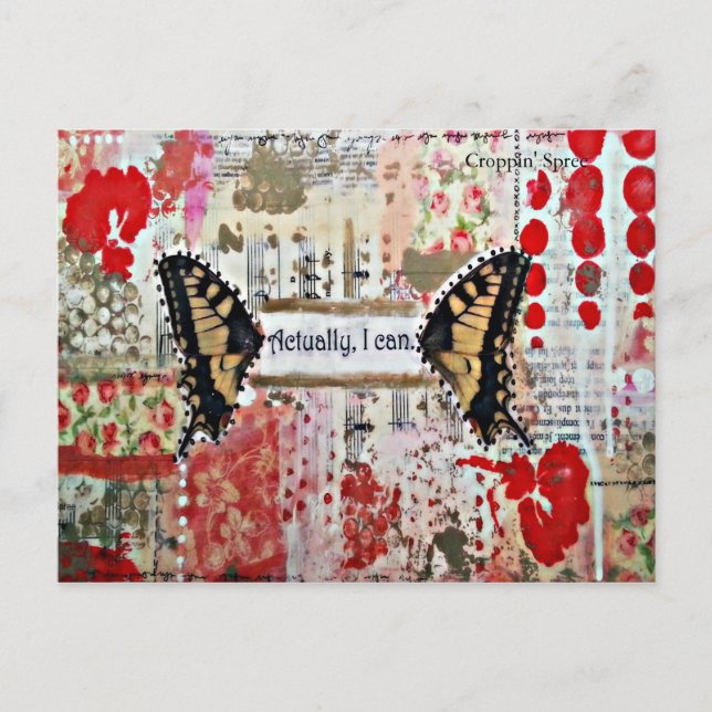 Art by Croppin' Spree Postcard (Front)