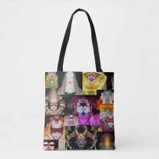 Art by Davey PHOTOBOOTHME Collage Tote Bag