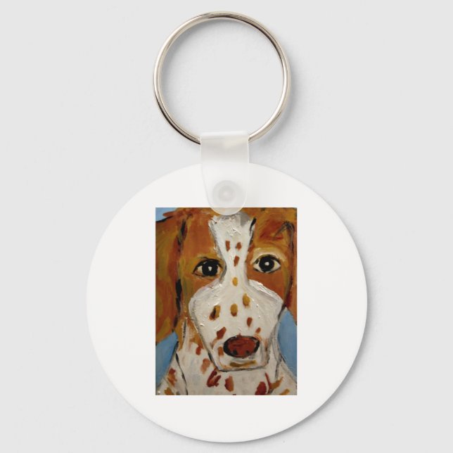 art by eric ginsburg keychain (Front)