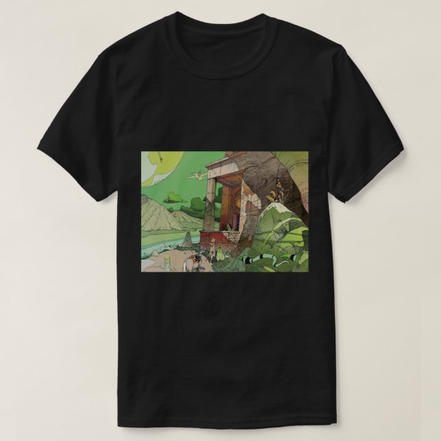 Art by Jean Giraud T-Shirt (Design Front)