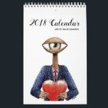 Art By Malik - 2018 Calendar (Version 2)<br><div class="desc">Calendar showcasing artwork drawn by Malik Edwards.</div>