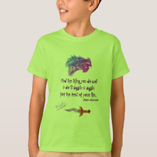 Art by Micheal Inspirational Dragon T-Shirt