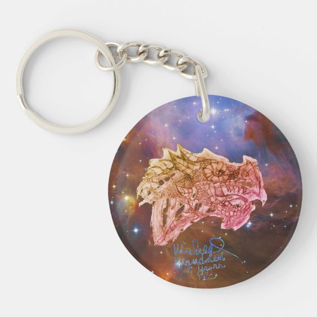 Art by Micheal Keychain (Front)