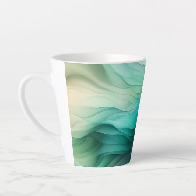 Art Canvas 335 Latte Mug (Left)