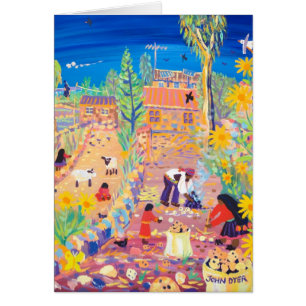 Art Card: Family Harvest, Isla Taquile, Peru