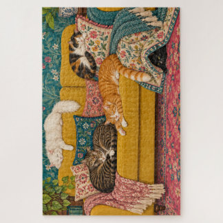 art cats 1000-piece puzzle