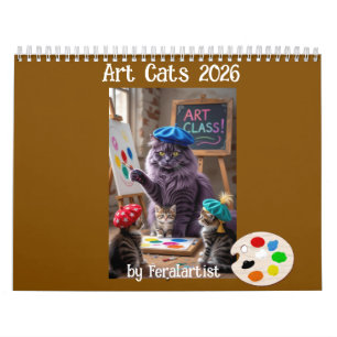 Art Cats Calendar