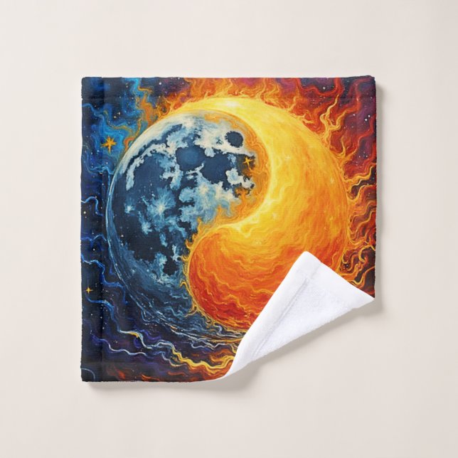 Art Celestial Yin Yang (Gant de toilette)
