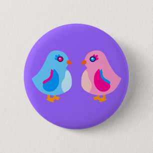 Art Chicks 2 Inch Round Button