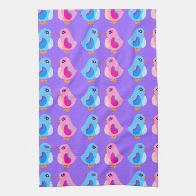 Art Chicks Kitchen Towel (Vertical)