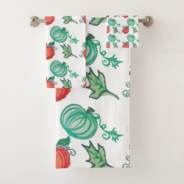 Art Citrouille d'automne (En situation)