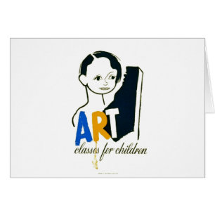 Art Classes for Children - WPA Poster -