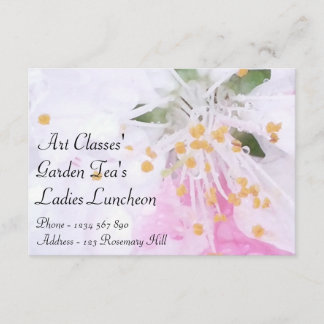 Art Classes Ladies Luncheon Garden Tea's Invitation